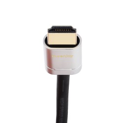 HDMI Cable (Silver,3 m, Black)