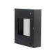 15U Premium Slim Wall Mount Cabinet Rack 8" deep - DavisLegend