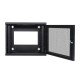 9U Premium Slim Wall Mount Cabinet Rack 8" deep - DavisLegend