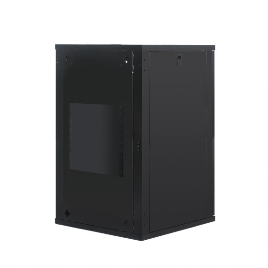 18U Premium Wall Mount Cabinet Rack 26" deep - DavisLegend