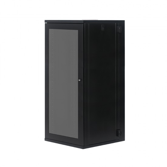 27U Premium Swing Wall Mount Cabinet Rack 30" deep - DavisLegend