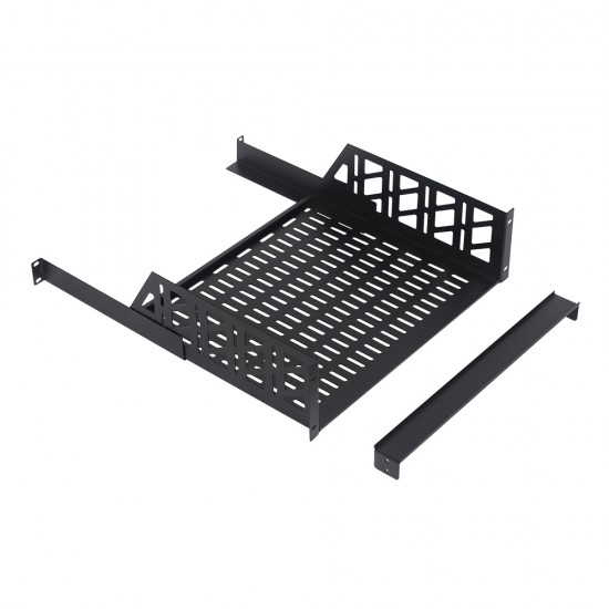 Cantilever 3U Rack Shelf with Vented Panel