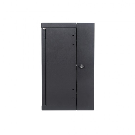 9U Premium Slim Wall Mount Cabinet Rack 8" deep with Back Frame - DavisLegend